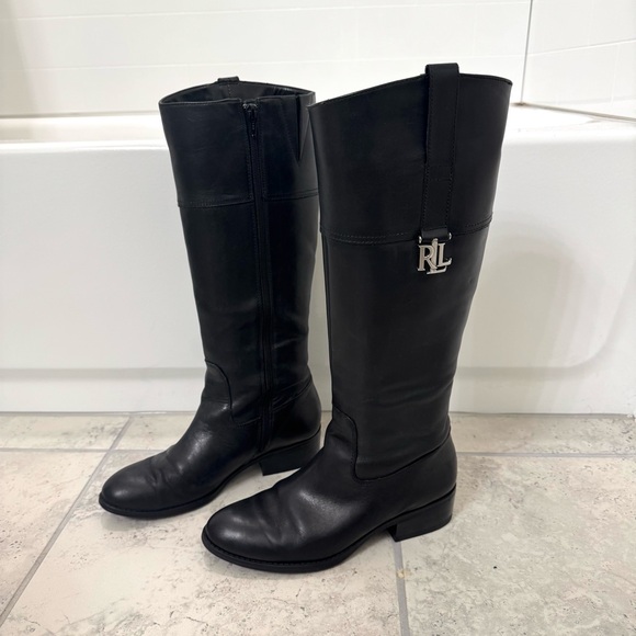 Lauren Ralph Lauren Merrie Knee High Boots - Picture 3 of 14
